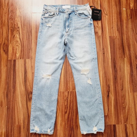 MOTHER NWT High Waisted Rider Skimp Wash: The Confession Trendy Stylish Size 31 - Picture 8 of 13